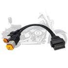 Cabo de motocicleta OBD2 lydesor para Harley Davidson 4 pinos+6 pinos