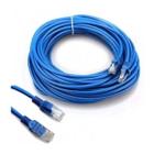 Cabo De Rede 20 Metros Rj45 Internet Lan Azul