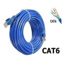 Cabo De Rede 5 Metros Rj45 Cripado Cat6 Ethernet Lan 250mhz Computador Câmera