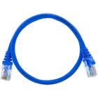 Cabo De Rede 60 CM Patch Cord Cat6 UTP 100% Cobre Azul para Roteador