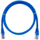 Cabo De Rede 80 Centímetros Patch Cord Cat5e UTP 100% Cobre Azul