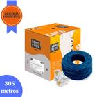 Cabo de Rede Azul Utp Rj45 Cat6 Furukawa Sohoplus 305 metros