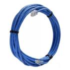 Cabo de Rede Cat 5e MPT Interno 15 Metros U/UTP 4P X 24AWG Azul Com Conectores