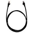 Cabo de Rede Cat.6, PC-ETH6U15, 1,5 Metro, Patch Cord, PlusCable - Preto