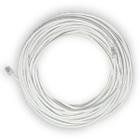 Cabo de Rede CAT6 100 Metros 100m Branco Rolo UTP Ethernet Crimpado 23AWG Pronto