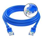 Cabo De Rede Cat6 2 Metros Ethernet Lan Giga 10/1000 Azul