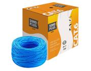 Cabo De Rede Cat6 Furukawa Soho Plus Caixa 305 Metros Azul