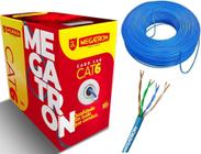 Cabo De Rede Cat6 Megatron Lan Utp 100% Cobre ROLO 50 METROS
