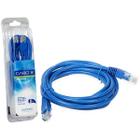 Cabo de Rede Ethernet Lan Rj45 Cat5e Azul 5 Metros