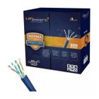 Cabo De Rede Lan Expert Turbo Link 4 Pares Cat6a UTP 305m CMX Azul