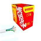 Cabo de rede lan UTP Internet CAT6 30 metros Megatron 100% Cobre Certificado Anatel com RJ45 Crimpado Pronto para Uso