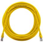 Cabo de Rede Patch Cord Cat5e CCA 25 Metros Amarelo