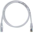 Cabo de Rede Patch Cord Cat5e CCA Branco 90 centímetros