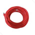 Cabo De Rede Patch Cord Cat6 30metros 30m Cat6 Vermelho Giga
