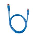 Cabo de Rede Plus Cable Patch Cord, CAT.5E, 10M, Azul - PC-ETHU100BL