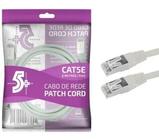 Cabo De Rede Rj45 2m Ethernet Lan Rj45 Cat5e Branco 2 Metros