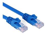 Cabo De Rede Rj45 3 Metros Cat5e Internet Lan Azul Crimpado