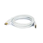 Cabo DisplayPort 1.2 - 3 metros - Branco - Chip SCE 018-7494
