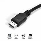 Cabo Displayport Macho Para Displayport Macho 2 Metros V1.2 - Pdpm-2 - PCYES