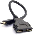 Cabo Divisor Hdmi Splitter 1080p Duplicador de Imagem 1x2