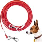 Cabo Dog Tie Out Mi Metty Heavy Duty para cães grandes de 250 libras