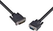 Cabo DVI-I 24+5 Pinos para VGA 15 Pinos 2 Metros DIVGA-2