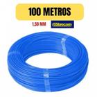 Cabo eletrico flexivel 1,5mm azul 100 metro cobrecom imetro - COBRECOM MEGATRON NAMBEI