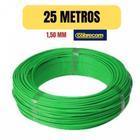 Cabo eletrico flexivel 1,5mm verde 25 metro cobrecom imetro - COBRECOM MEGATRON NAMBEI