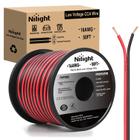 Cabo elétrico Nilight 16AWG 50FT 16/2 Gauge CCA Wire