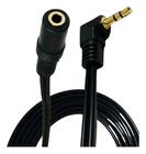 Cabo Extensor P2 Fêmea / P2 Macho Pino 90 Graus 1,80 Mts