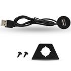 Cabo Extensor Tomada Plug USB 1 Metro H-Tech