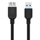 Cabo Extensor USB 3.0 A Macho para USB 3.0 A Fêmea, PlusCable, 1.5 Metros - USBAF3015 - Plus cable