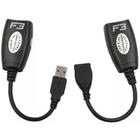 Cabo Extensor Usb Adaptador Via Rj45 Cabo de Rede