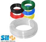 Cabo Fio Flexível Sil Cores - 4mm Rolo Com 100 Metros
