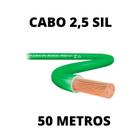 Cabo Flexivel 2,5 mm Sil - 50 metros - Várias Cores