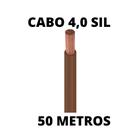 Cabo Flexivel 4,0 mm Sil - 50 metros - Várias Cores