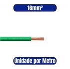 Cabo Flexível 750V 16mm² Verde - COBRECOM (VALOR REFERENTE AO METRO)