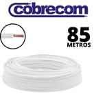 Cabo Flexível De Cobre Antichamas Branco 2,5mm 85 Metros 