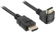 Cabo Hdmi 1.4 4k Ultra Hd 3d Conexão Ethernet Com 01 Conector 90º 1,8 Metros - Elgin