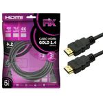 Cabo HDMI 1.4 - 4K UltraHD 15P 5 M