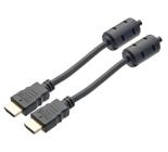 Cabo Hdmi 1.4 Ultra HD 4K 30AWG Ouro com Filtro 1.8m Mxt