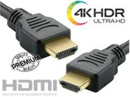 Cabo HDMI 10 metros 2.0 4K PREMIUM filtro pino dourado - MXT