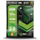 Cabo Hdmi 2.0 4K 50/60Hz 2160P 2 Metros - Pci Cabos