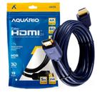 Cabo HDMI 2.0 5m: Resolução 4K e Áudio Imersivo - A.R Variedades MT