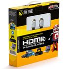 Cabo HDMI 2.0 Flat Desmontável 4K, Ultra HD, 3D - 50 Metros