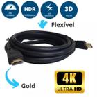 Cabo HDMI 3 Metros 4K Premium Entrega Rápida Alta Qualidade TV - LIPPIN