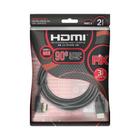 Cabo hdmi 4k gold 90 graus 2m hdr