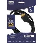 Cabo HDMI 5 metros 2.0 4K ULTRA HD pino dourado - MXT