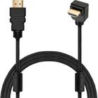 Cabo Hdmi 5 Metros 90 Graus Para Pouco Espaço Na Parede - Cable