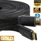 Cabo Hdmi 10m Metros Premium 2.0 Blindado Ultra FullHd 4k 3d Para Smart Tv  Note Pc Alta Definição 1080p Banhado a Ouro - Leffa Shop - Cabo HDMI -  Magazine Luiza